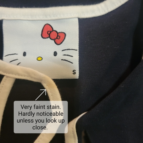 **SOLD** Lazy Oaf x Hello Kitty Keyhole Dress, Sz. S - Picture 9 of 14